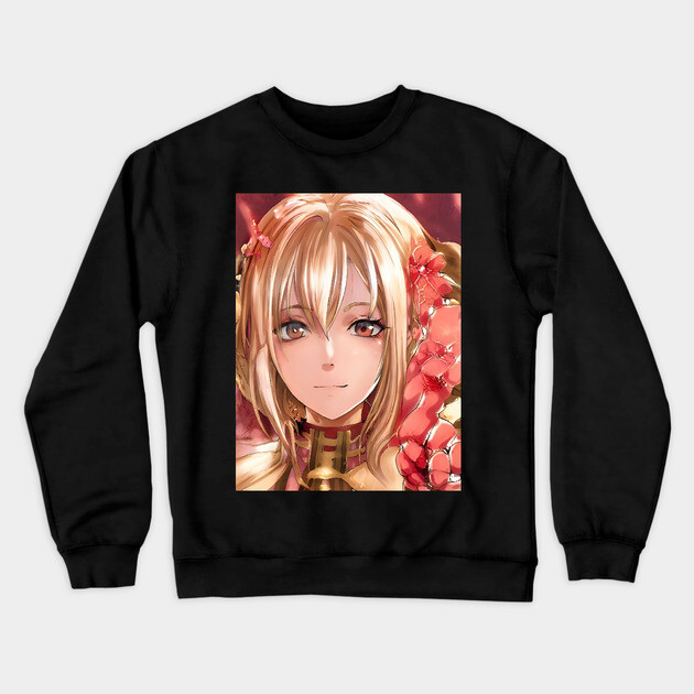 anime fashion Crewneck Sweatshirt by animegirlnft