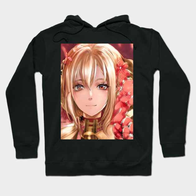anime fashion Hoodie by animegirlnft