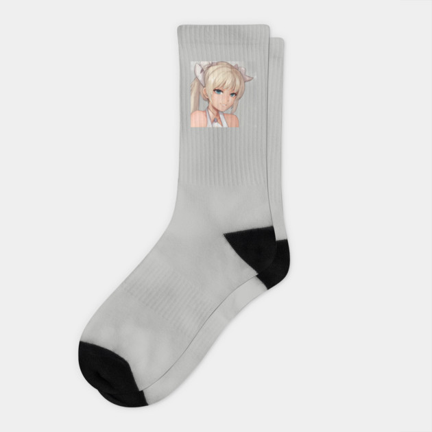 anime cute Socks by animegirlnft