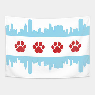 ChiPAWgo Flag Tapestry