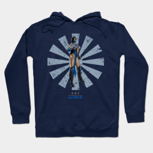 Kitana Retro Japanese Mortal Kombat Hoodie