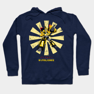 Bumblebee Retro Japanese Transformers Hoodie