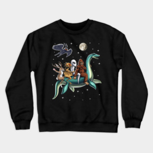 Cryptid Creatures Crewneck Sweatshirt