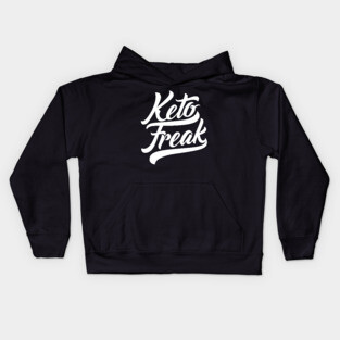 Keto Freak White Version Kids Hoodie
