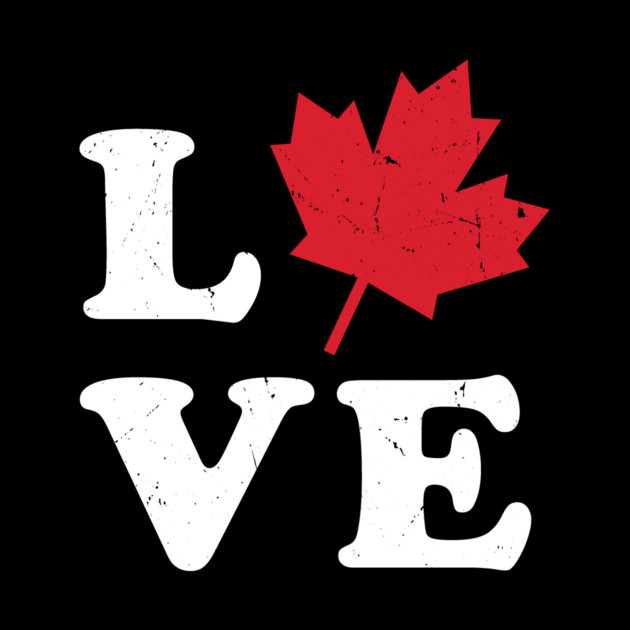 Love Canada Maple Leaf by The WYLD Tribe