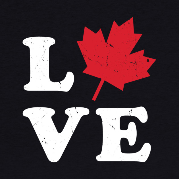 Love Canada Maple Leaf by The WYLD Tribe
