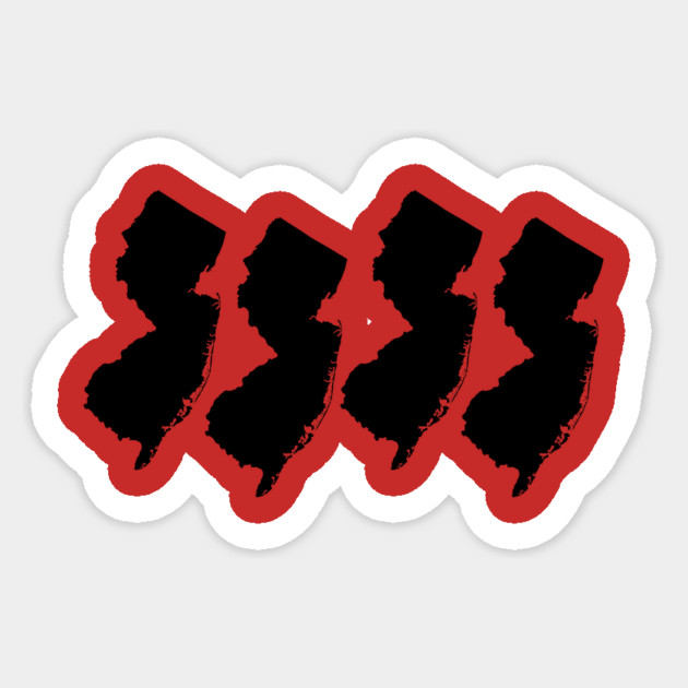 New Jersey "punk bars" Sticker by jonsolomon