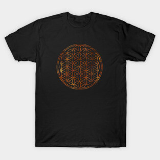 Flower of Life Sacred Geometry T-Shirt