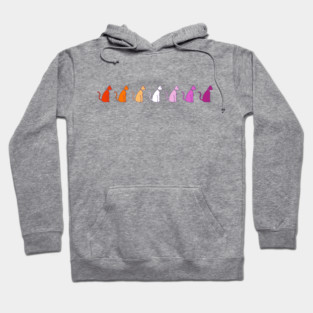 Seven Little Kitties Hoodie