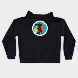 3 geeks Logo Kids Hoodie