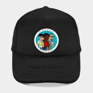 3 geeks Logo Hat