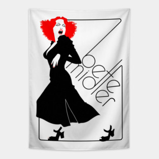 Bette Midler ------ 70s Aesthetic Tapestry