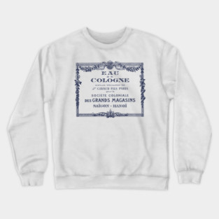 Eau De Cologne / Vintage Label Crewneck Sweatshirt