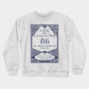 Eau De Cologne / Vintage Label Crewneck Sweatshirt