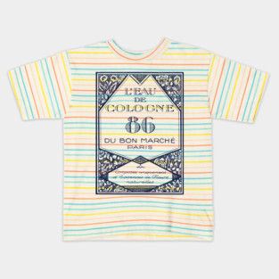 Eau De Cologne / Vintage Label Kids T-Shirt
