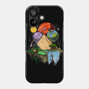 Space Egyptian Pyramids Phone Case