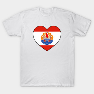 Heart - French Polynesia _109 T-Shirt