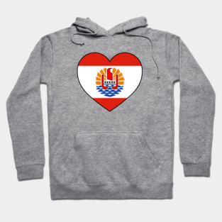 Heart - French Polynesia _109 Hoodie