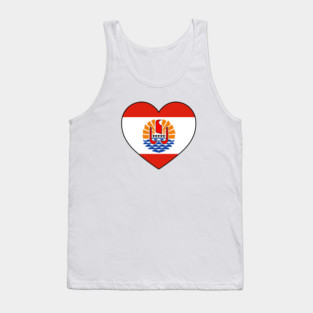 Heart - French Polynesia _109 Tank Top