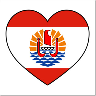 Heart - French Polynesia _109 Posters and Art