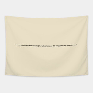 American Psycho - Business Card Tapestry