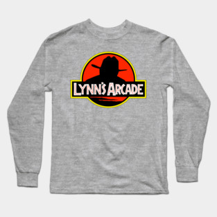 The Jurassic Arcade and Can Park Long Sleeve T-Shirt