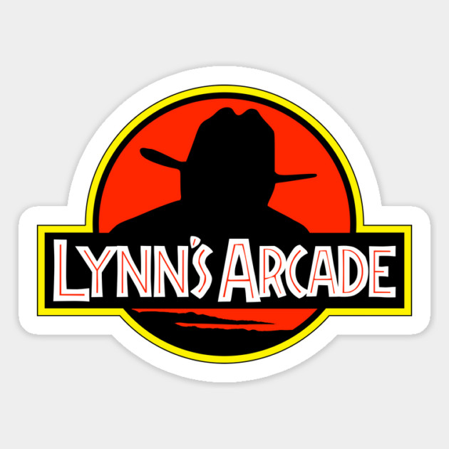 The Jurassic Arcade and Can Park Magnet by DRI374