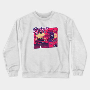 Retro Gaming Arcade Desgin Crewneck Sweatshirt
