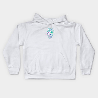Crystal Heart Kids Hoodie
