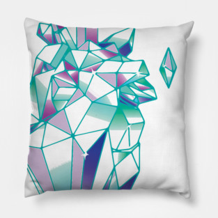 Crystal Heart Pillow