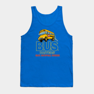 School Bus Hero Tank Top