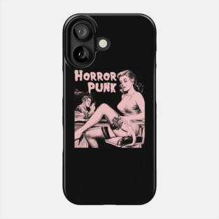 retro horror punk Phone Case
