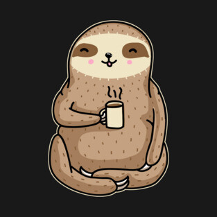 Coffee Sloth T-Shirt