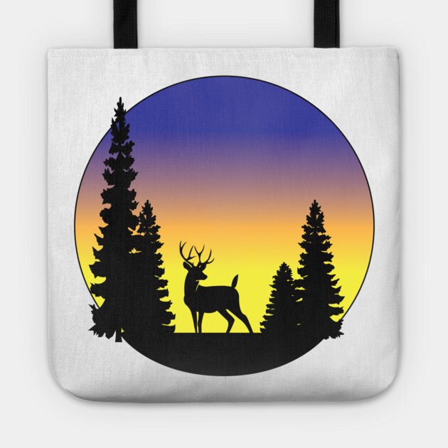 Majestic Buck Tote by DickinsonDesign