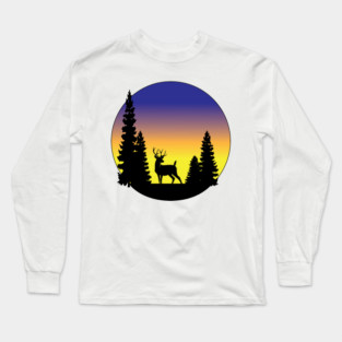 Majestic Buck Long Sleeve T-Shirt