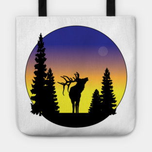 Majestic Elk Tote