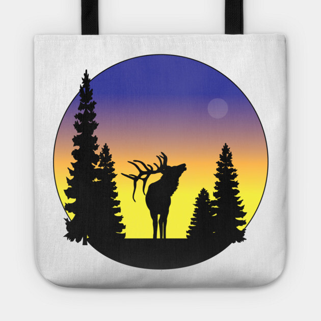 Majestic Elk Tote by DickinsonDesign