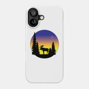 Majestic Moose Phone Case