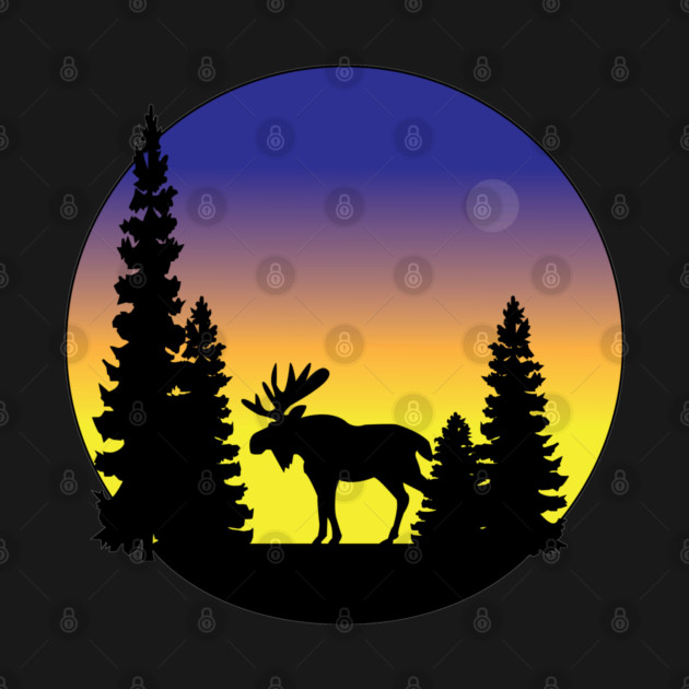 Majestic Moose by DickinsonDesign