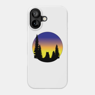 Sitting Bear Phone Case