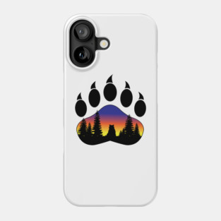 Bear Paw Phone Case
