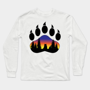 Bear Paw Long Sleeve T-Shirt