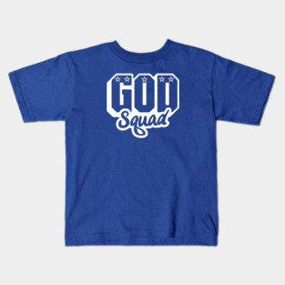 God Squad White Logo Kids T-Shirt