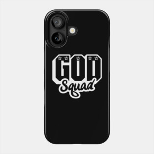 God Squad White Logo Phone Case