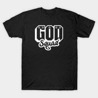 God Squad White Logo T-Shirt