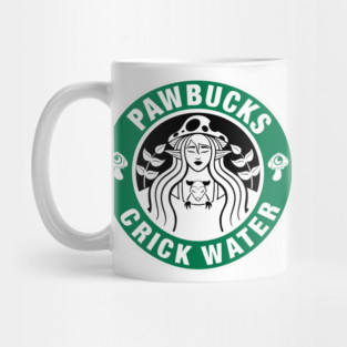 Pawbucks Crick Water Sticker Mug