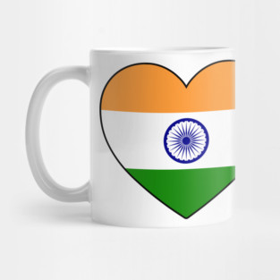 Heart - India Mug