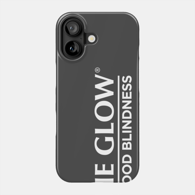 Know The Glow White Logo Phone Case by World Eye Cancer Hope