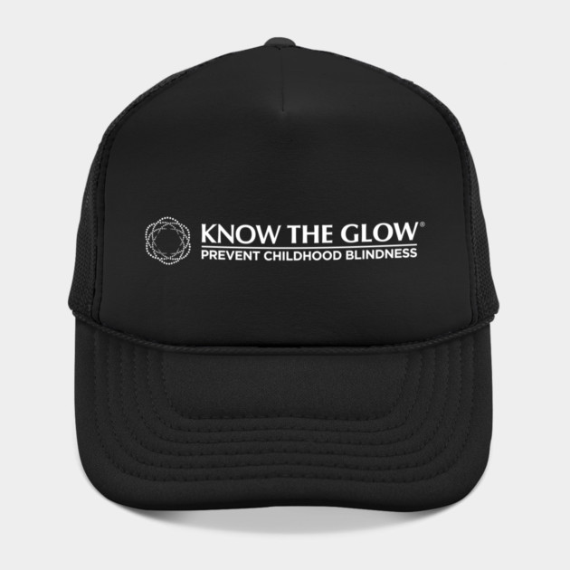 Know The Glow White Logo by World Eye Cancer Hope
