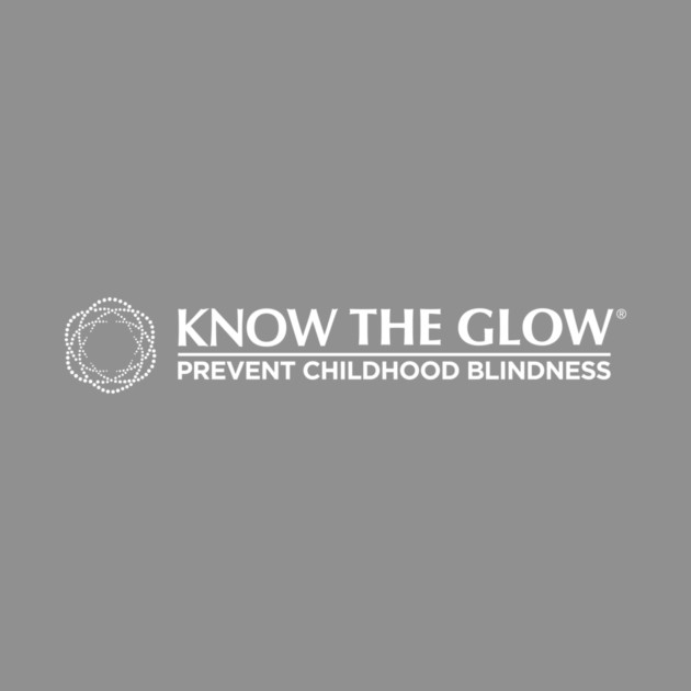 Know The Glow White Logo by World Eye Cancer Hope